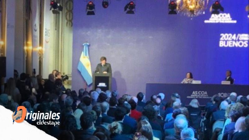 Milei en el Council: el Círculo Rojo ve un "rebotín", la huida de Posse y aplausos incómodos
