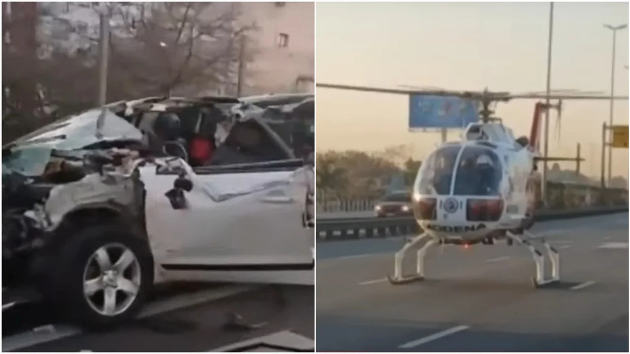 Demoras en accesos a CABA: brutales accidentes en la Perito Moreno y 25 de Mayo