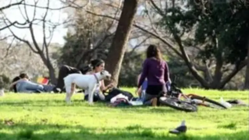 Clima primaveral en Argentina 