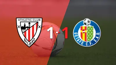 Athletic Bilbao y Getafe igualaron 1 a 1 Athletic Bilbao y Getafe igualaron 1 a 1