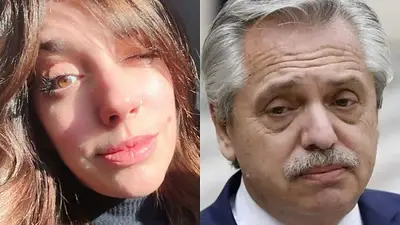 Tamara Pettinato. Alberto Fernández. Tamara Pettinato. Alberto Fernández.