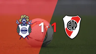 Reparto de puntos en el empate a uno entre Gimnasia y River Plate
