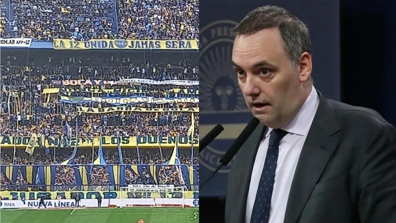 Boca, Manuel Adorni, Diego Maradona, Javier Milei