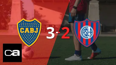 Emocionante partido termina con victoria de Boca Juniors 3-2 ante San Lorenzo Emocionante partido termina con victoria de Boca Juniors 3-2 ante San Lorenzo