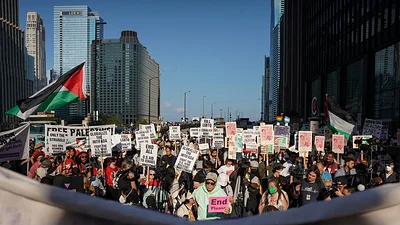 Los delegados propalestinos en la convención demócrata presionarán para que se embarguen las armas de Israel Los delegados propalestinos en la convención demócrata presionarán para que se embarguen las armas de Israel