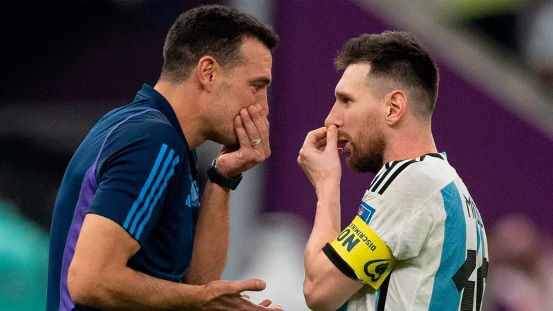 Lionel Messi, Lionel Scaloni, Selección Argentina, Eliminatorias sudamericanas, Chile, Colombia