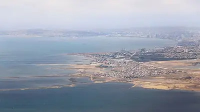 Azerbaiyán da la voz de alarma por la "catastrófica" baja del Mar Caspio Azerbaiyán da la voz de alarma por la "catastrófica" baja del Mar Caspio