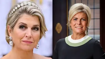 Máxima Zorreguieta y la príncesa Laurentien Máxima Zorreguieta y la príncesa Laurentien