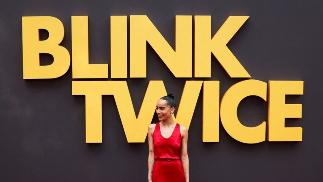Zoë Kravitz debuta como directora de cine con el thriller "Parpadea dos veces"