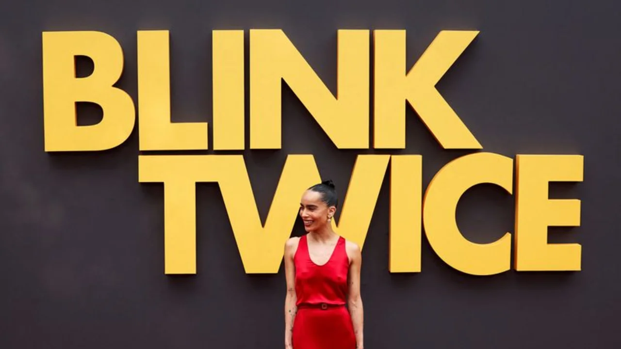 Zoë Kravitz debuta como directora de cine con el thriller "Parpadea dos veces"