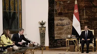 Sisi y Blinken discuten cómo avanzar en las negociaciones para el alto el fuego en Gaza Sisi y Blinken discuten cómo avanzar en las negociaciones para el alto el fuego en Gaza