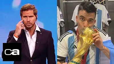 Pollo Vignolo, Marcos Acuña, televisión, River Plate, Marcelo Gallardo, deportes Pollo Vignolo, Marcos Acuña, televisión, River Plate, Marcelo Gallardo, deportes