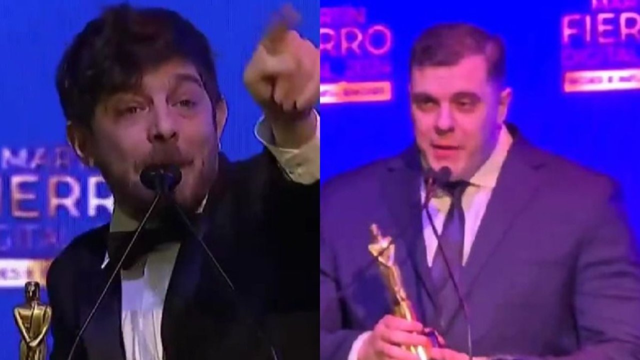 Jorge de Te Lo Resumo Así Nomás y El Gordo Dan en los Martín Fierro Digital