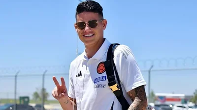 Fotografía del futbolista James Rodríguez Fotografía del futbolista James Rodríguez
