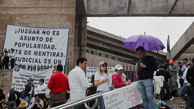 Más jueces mexicanos se suman a huelga contra propuesta de reforma judicial Más jueces mexicanos se suman a huelga contra propuesta de reforma judicial