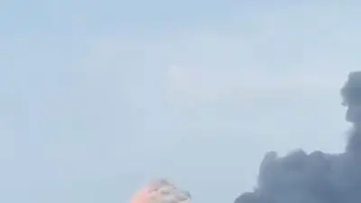 La armada ucraniana dice haber destruido un transbordador ruso en un ataque La armada ucraniana dice haber destruido un transbordador ruso en un ataque