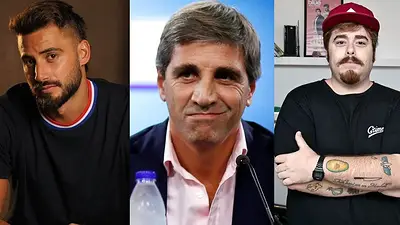 El anuncio del gobierno de Milei para que Luis Caputo compita con Migue Granados de Olga y Nicolás Occhiato de Luzu: "¿Halcón?" El anuncio del gobierno de Milei para que Luis Caputo compita con Migue Granados de Olga y Nicolás Occhiato de Luzu: "¿Halcón?"