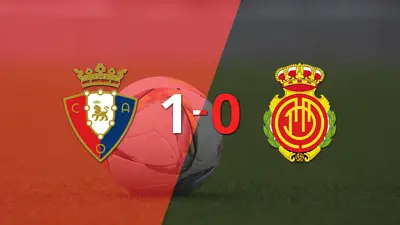 Osasuna venció a Mallorca 1 a 0 en el estadio el Sadar Osasuna venció a Mallorca 1 a 0 en el estadio el Sadar