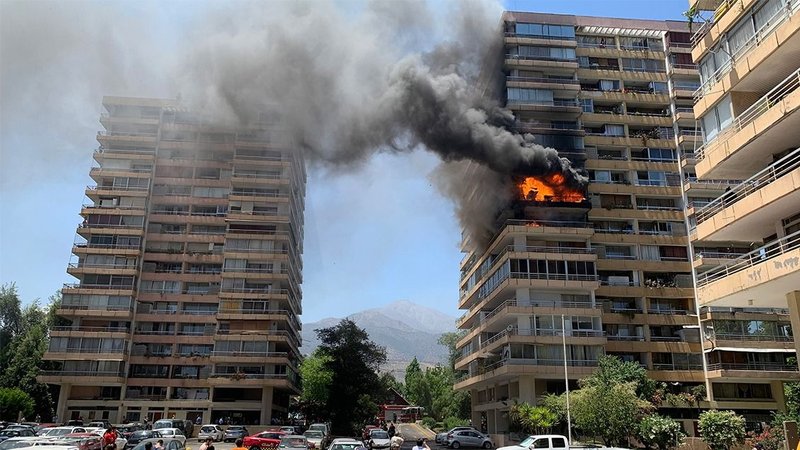 Incendio hogareño