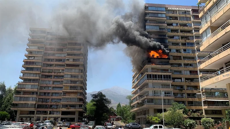 Incendio hogareño