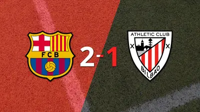 Athletic Bilbao sufre una derrota 2-1 contra Barcelona Athletic Bilbao sufre una derrota 2-1 contra Barcelona