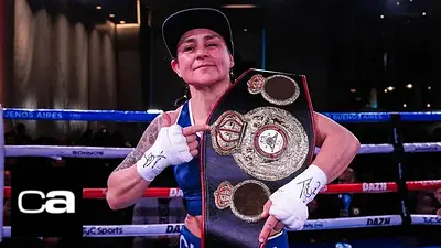 María "Chiqui" Rivera Boxeo Casino Puerto Madero María "Chiqui" Rivera Boxeo Casino Puerto Madero