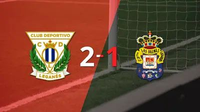 Victoria de Leganés sobre UD Las Palmas por 2-1 con un gol agónico Victoria de Leganés sobre UD Las Palmas por 2-1 con un gol agónico