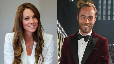 Kate Middleton y su hermano James Kate Middleton y su hermano James