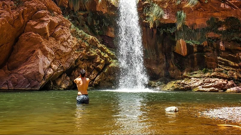 Cascada de Alemania en Salta