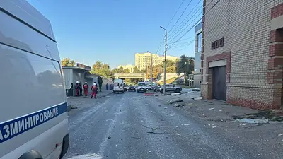 Restricción de vuelos por el ataque de un dron ucraniano a una ciudad rusa, según su gobernador Restricción de vuelos por el ataque de un dron ucraniano a una ciudad rusa, según su gobernador