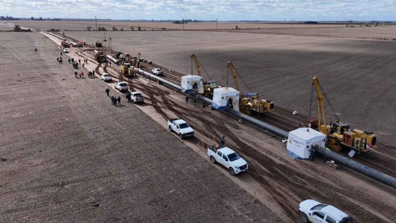 Reversión del Gasoducto Norte: completaron la construcción de 100 kilómetros en Córdoba
