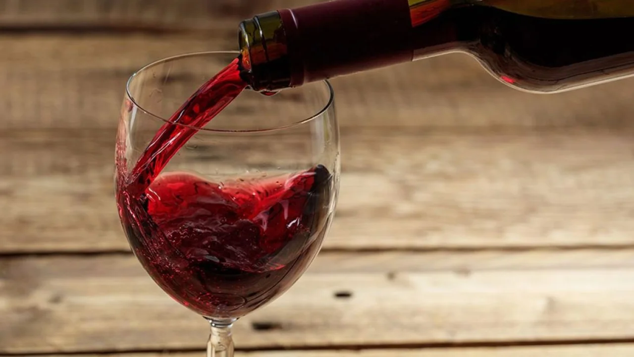 Vino merlot.