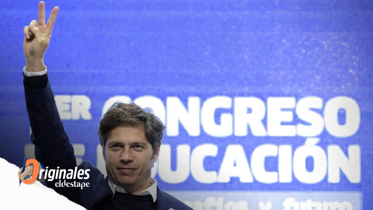 Kicillof en campaña contra el "sentido común" de la época libertaria