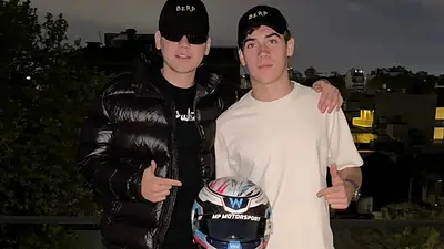 Bizarrap y Franco Colapinto Bizarrap y Franco Colapinto