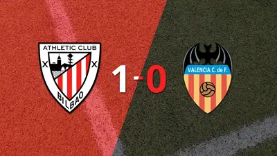Athletic Bilbao derrotó 1-0 a Valencia Athletic Bilbao derrotó 1-0 a Valencia