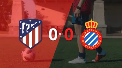 Atlético de Madrid y Espanyol terminaron sin goles Atlético de Madrid y Espanyol terminaron sin goles
