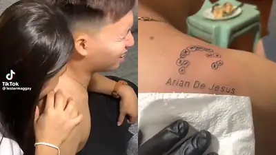Tatuaje mordida novia Tatuaje mordida novia