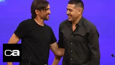 Boca Juniors, Juan Román Riquelme, Juan Barinaga. Boca Juniors, Juan Román Riquelme, Juan Barinaga.