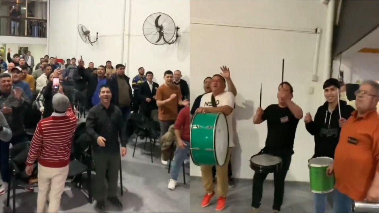 iglesia, canciones, fútbol, cancha