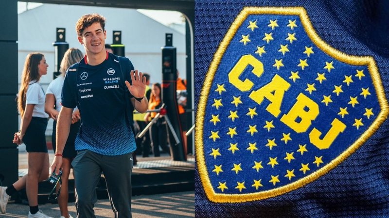 Franco Colapinto Fórmula 1 Boca Juniors