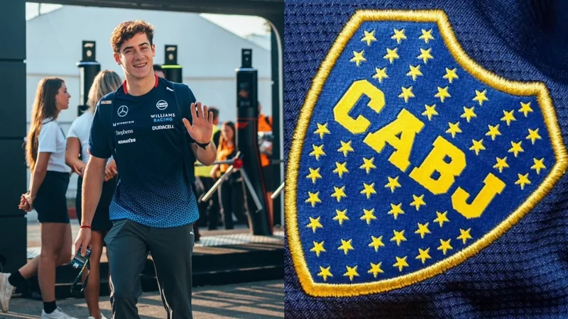Franco Colapinto Fórmula 1 Boca Juniors