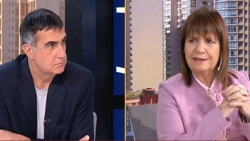 Papelón: Bullrich dijo que no hay más piquetes y Laje la desmintió al aire: "Hay uno el miércoles"
