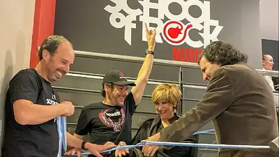 Fotografía de la inauguración de la School of Rock Nordelta Fotografía de la inauguración de la School of Rock Nordelta