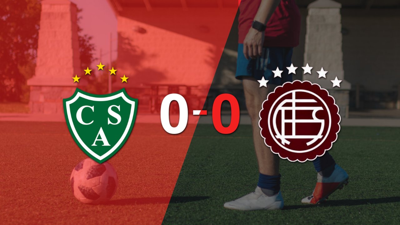 Sin muchas emociones, Sarmiento y Lanús empataron 0-0