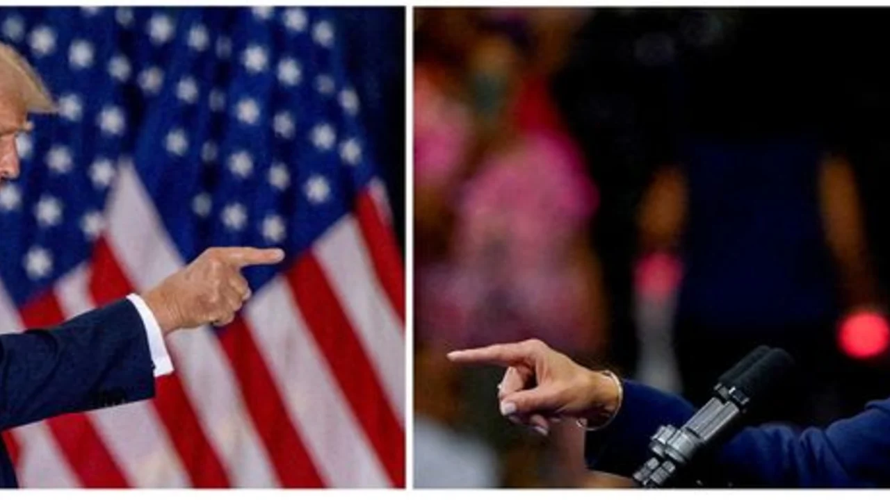 Harris pide a Trump debatir con los micrófonos "encendidos todo el tiempo"