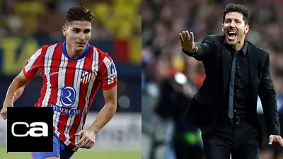 Julián Álvarez Diego "Cholo" Simeone Atlético de Madrid Julián Álvarez Diego "Cholo" Simeone Atlético de Madrid