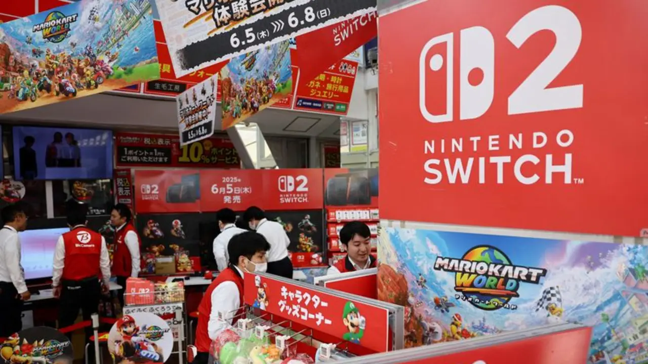 Nintendo anuncia sólidas ventas iniciales de Switch 2 y mantiene su previsión para todo el año