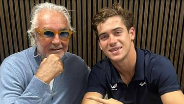 El guiño especial de Briatore a Colapinto antes de correr el GP de Hungría de la Fórmula 1