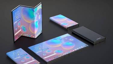 Samsung confirmó el lanzamiento del su primer celular plegable de tres pantallas