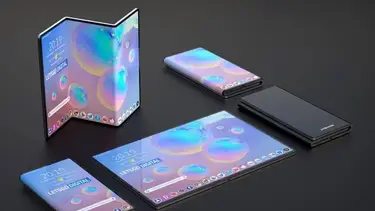 Samsung confirmó el lanzamiento del su primer celular plegable de tres pantallas